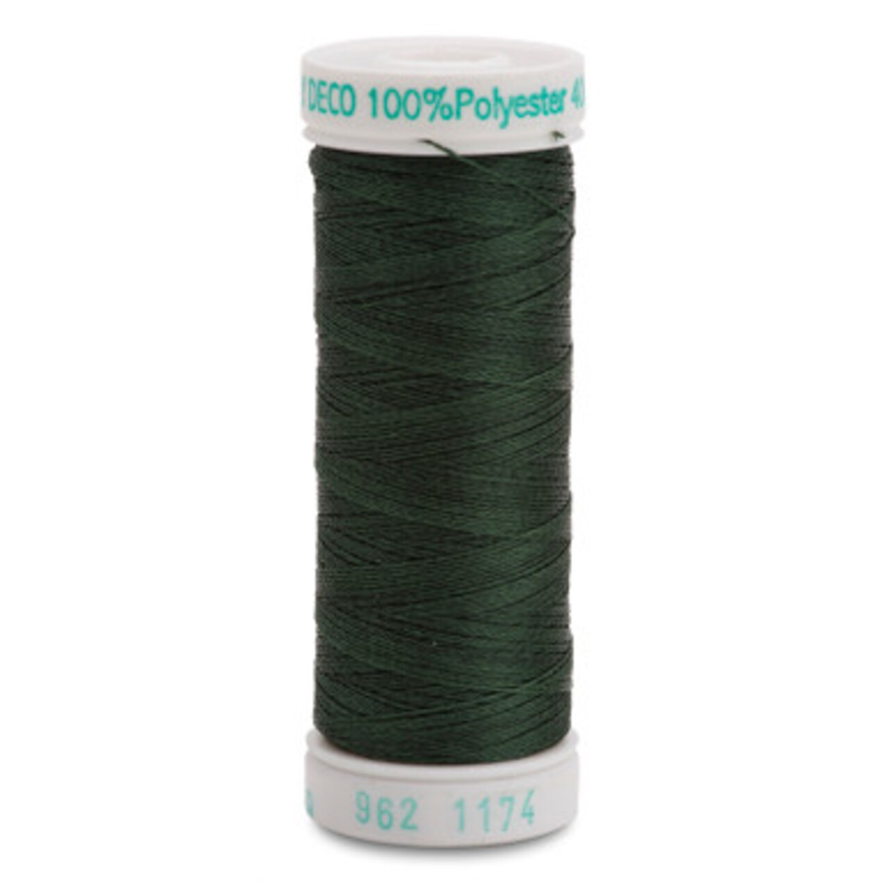 Sulky 40 Wt. Poly Deco Thread - Dk. Pine Green - 250 yd. Spool